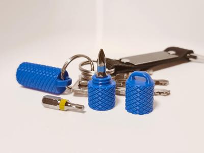 Mini Screwdriver Handle Keychain