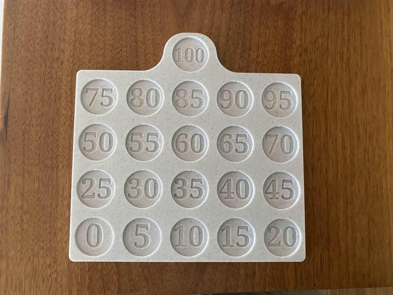 Crokinole score keeper remix