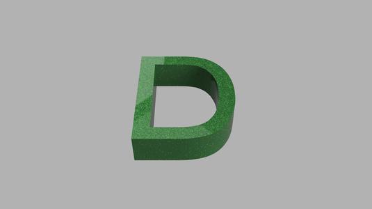 Letter D