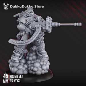 White Megalodon Warrior Depressor