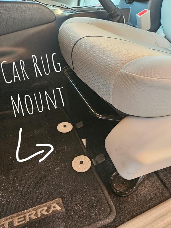 Car Rug Mount / Holder