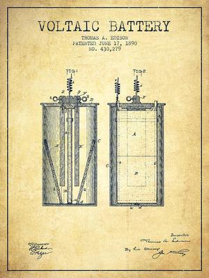 Edison Battery Patent hueforge