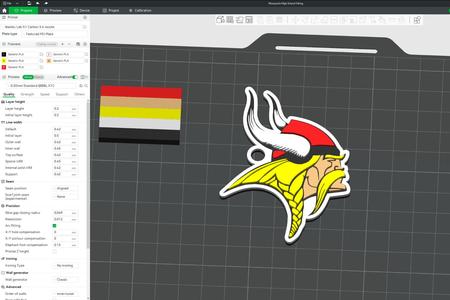Viking Keychain