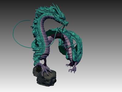 Haku Dragon from Ghibli 