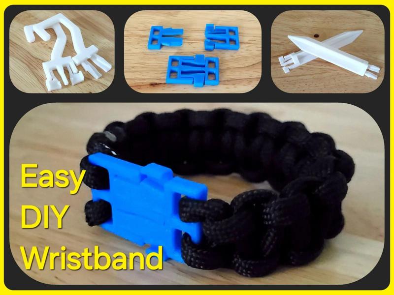 Simple Paracord Snap-Buckle Kit