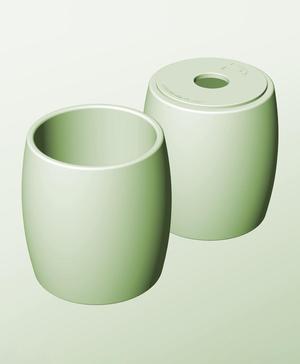 CR128-170-PStacking pierced module bin for modern home decor