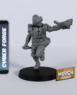 Mortimer Ricksson - With Free Cyberpunk  - Sci-Fi Gift Ideas for RPG and Wargamers