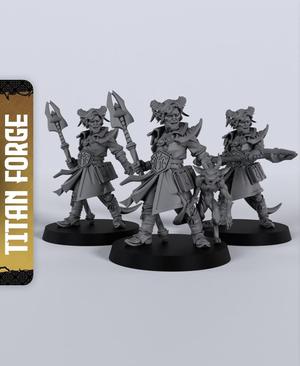 Tiefling Warlock - With Free Dragon  - 5e DnD Inspired for RPG and Wargamers