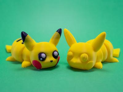 Articulated Pikachu - Print in Place
