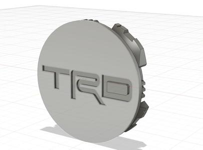 TRD center wheel cap 