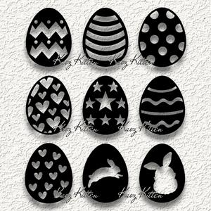 Easter Eggs Collection wall art home decor