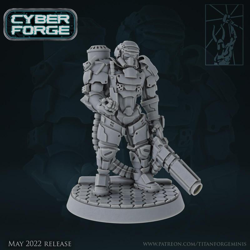 Cyber Forge Red vs Blue Redthree