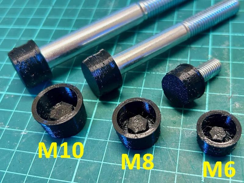 Hex Bolt Head Covers   