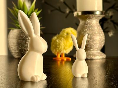 Minimalist Easter Bunny - Decoration