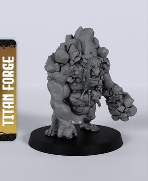 Stone Trolls - With Free Dragon  - 5e DnD Inspired for RPG and Wargamers