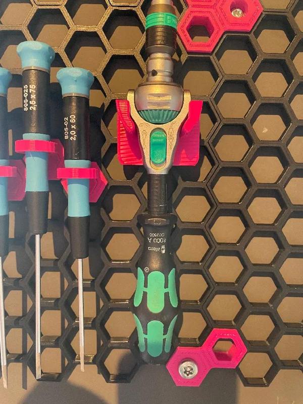 Wera Zyklop 1/4 for Honeycomb Storage Wall   