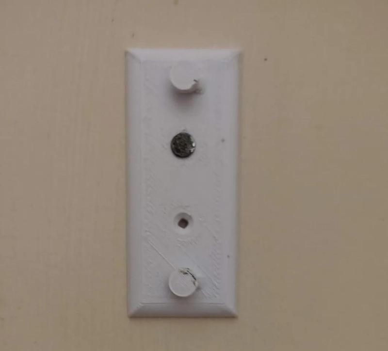 Wall mount bracket for ZTE fiber box   