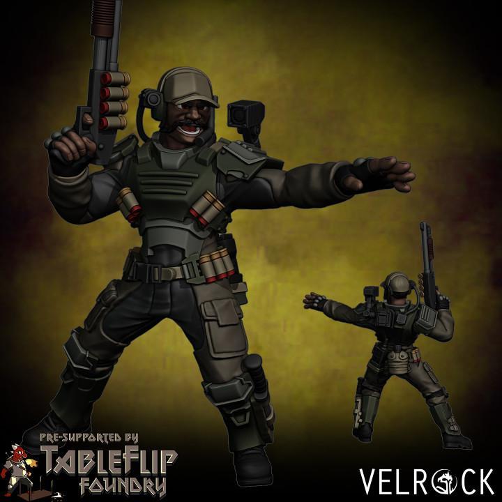 Colonial Marine Sergeant (PRESUPPORTED)