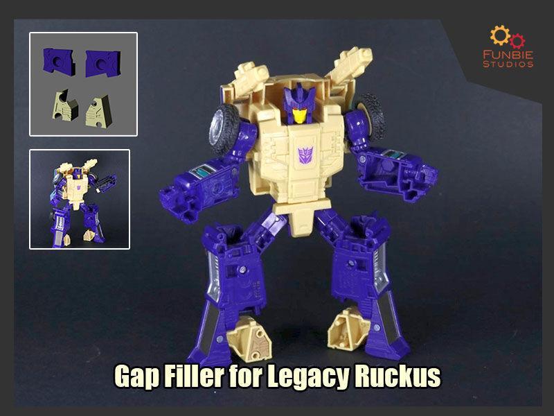 Gap Fillers for Transformers Legacy Ruckus