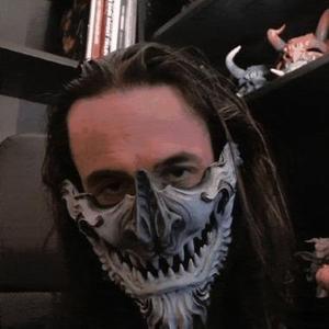 Bat Oni mask (wearable half and full mask) Shikaka