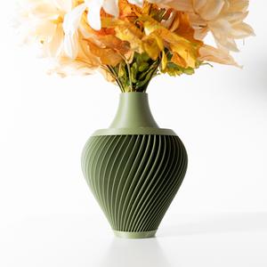 The Kumo Vase, Modern and Unique Home Decor for Dried and Preserved Flower Arrangement  | STL File