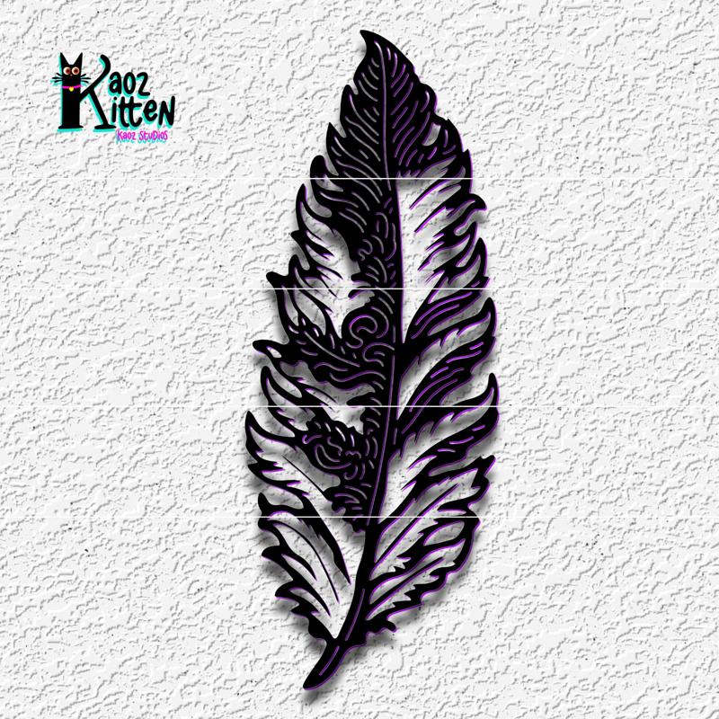 ornate feather wall art native american southwestern decor