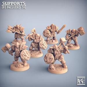 Dwarven Defenders - 6 Modular Units