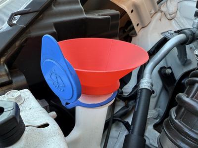 OpenSCAD Parametric Funnel for Car etc.