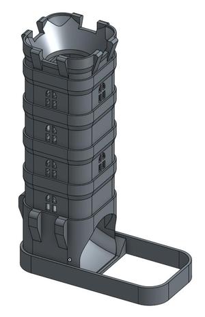 Stackable Dice Tower