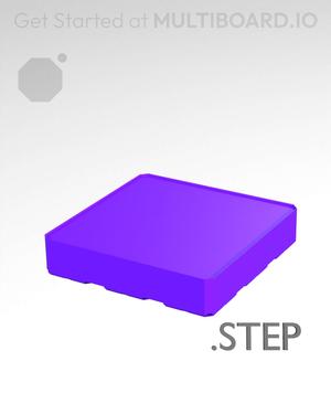 3x3x0·75 - Multibin Insert - STEP Remixing File