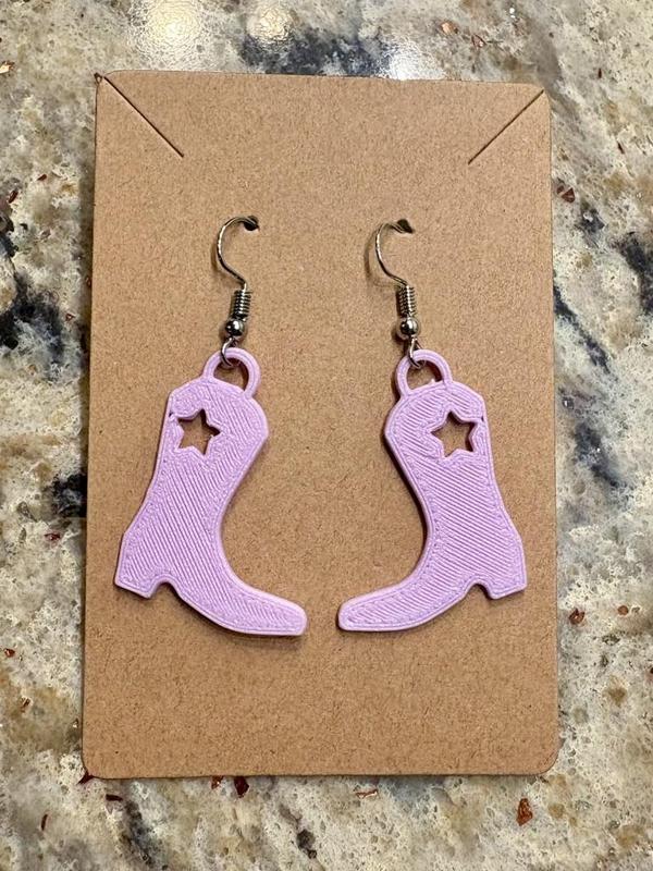 Cowboy Boot Earrings
