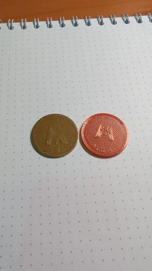 Novosibirsk metro token