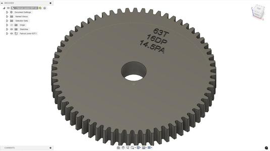 Faircut Junior Change Gears 20-80T