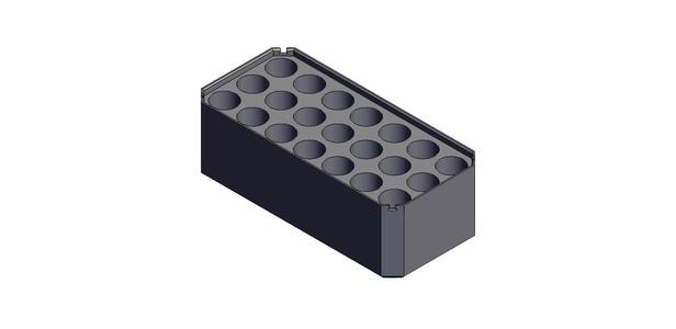 2x1x0.75 - Multibin Insert for AAA batteries