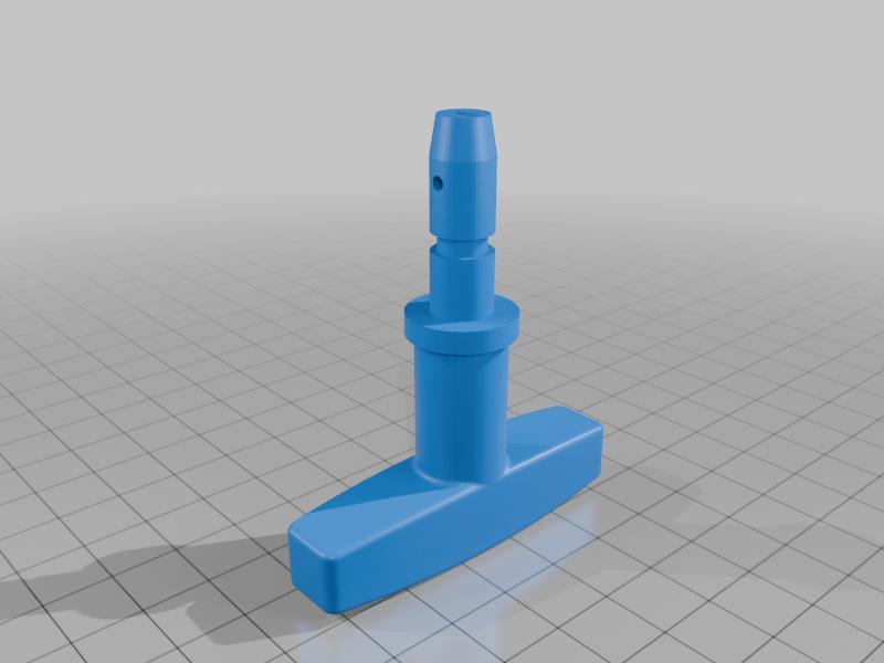 Oil deepstick handle