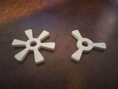 3 and 6 blade rotors for the orange screamer