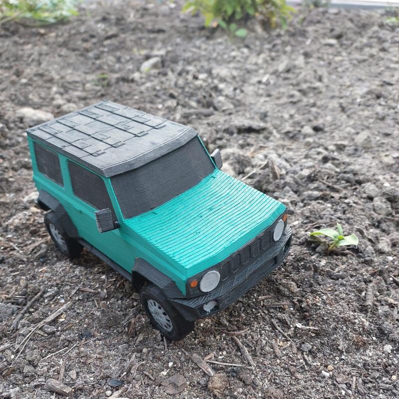 Suzuki Jimny SZ5 (Low Poly) glue fit