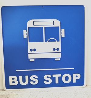 Bus Stop Sign 