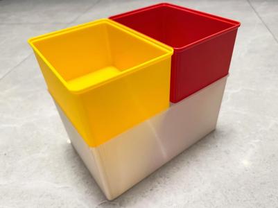 Multi-size Stackable Storage Boxes