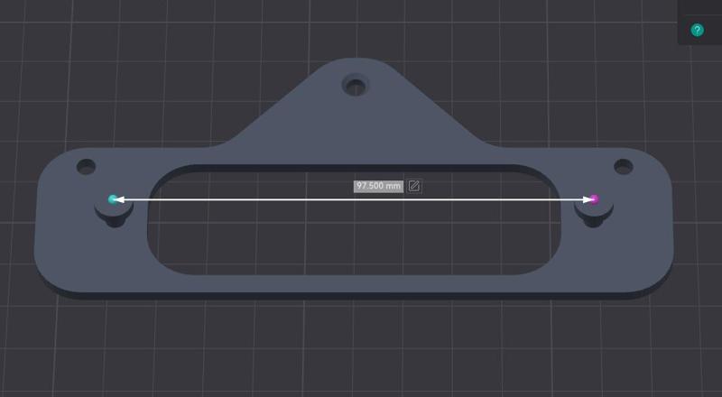 Router Wall Mount for Asus RT-AX58U v2