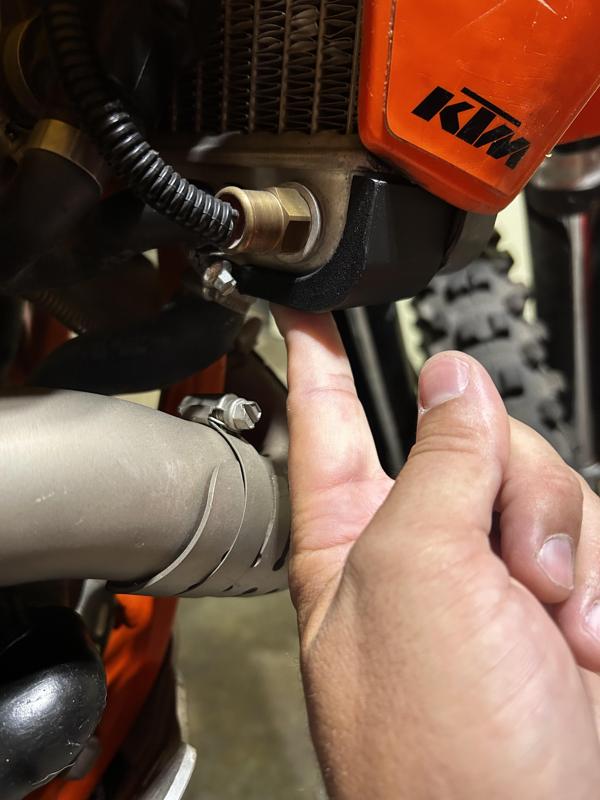KTM 500 Lower Radiator Guards
