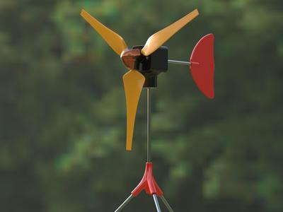 MOSQUITO WIND TURBINE [STL + DEMO VIDEO]