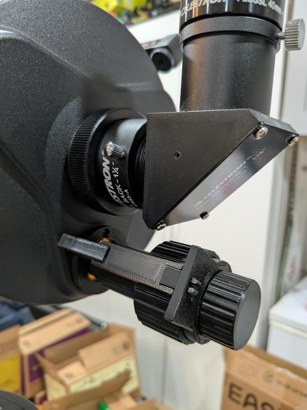 Crayford reducer adapted to Celestron SCTs