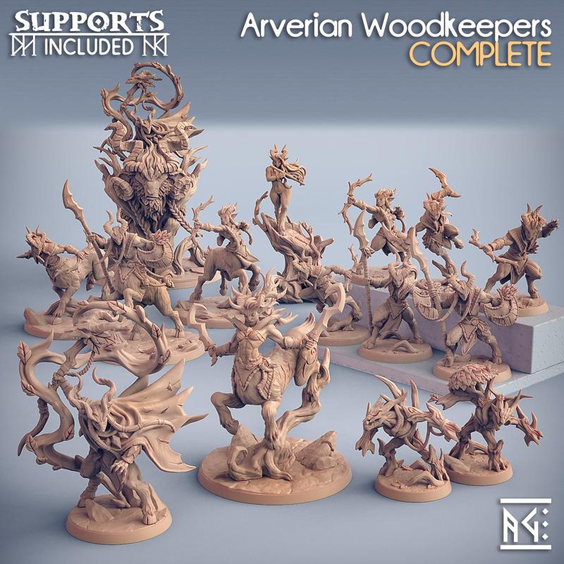 Arverian Woodkeepers (Presupported)