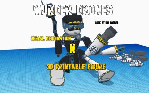 Murder Drones Poseable Figures By Fortified Figures On Tinkercad