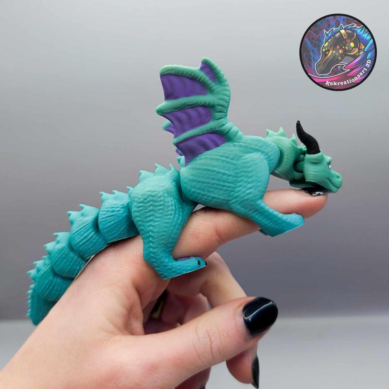 Baby Dragon finger puppet