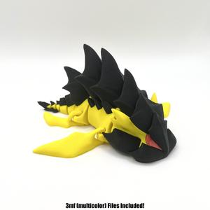 Valorant Thrash Flexi Articulated Toy Videogame Multicolored 3mf 