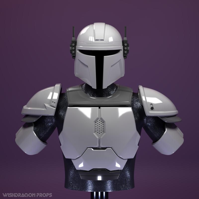 Inspiried by Fortnite Mandalorian Warrior - Strength Full Armor set