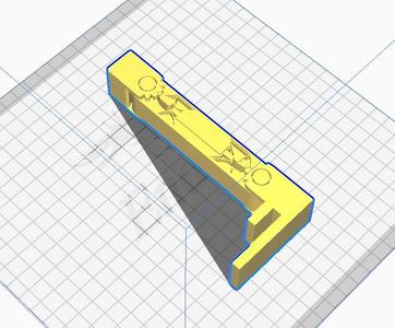 Print in place articulated timelapse cam mount