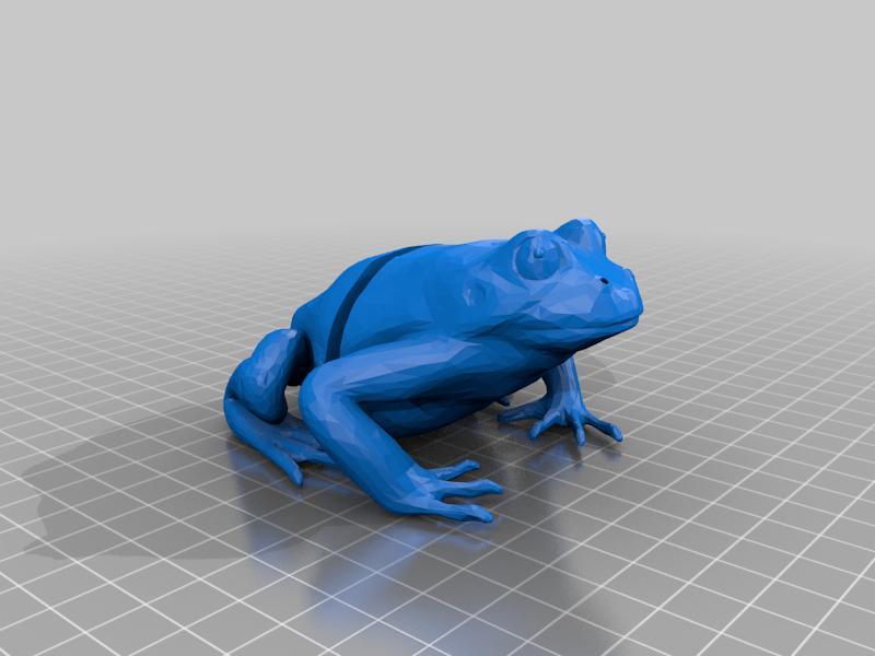 Frog Sign-holder